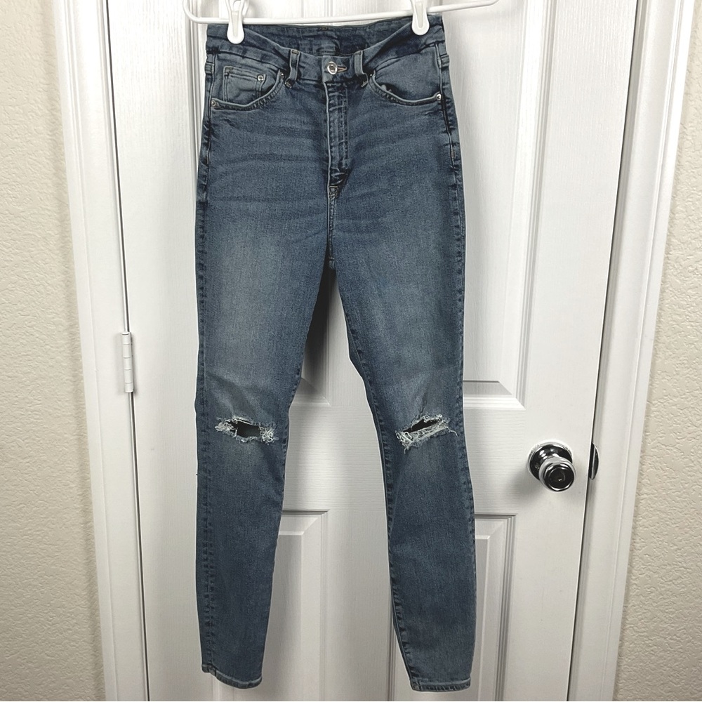 Pre-owned &Denim(by H&M) Women’s Super Skinny Coupe Ultra Moulante Jeans, Size 6